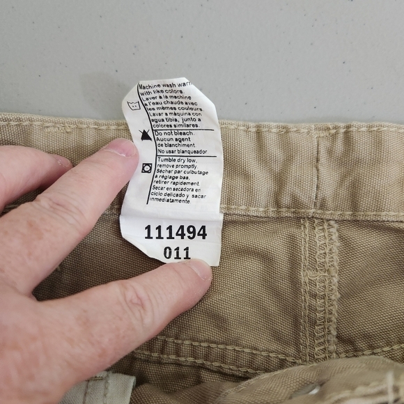 NWT Womens Carhartt CarpenterJeans Relaxed Fit, sz 10 - Picture 9 of 10